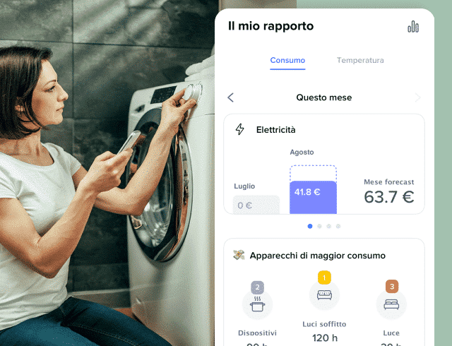 PIENO CONTROLLO DEI CONSUMI
