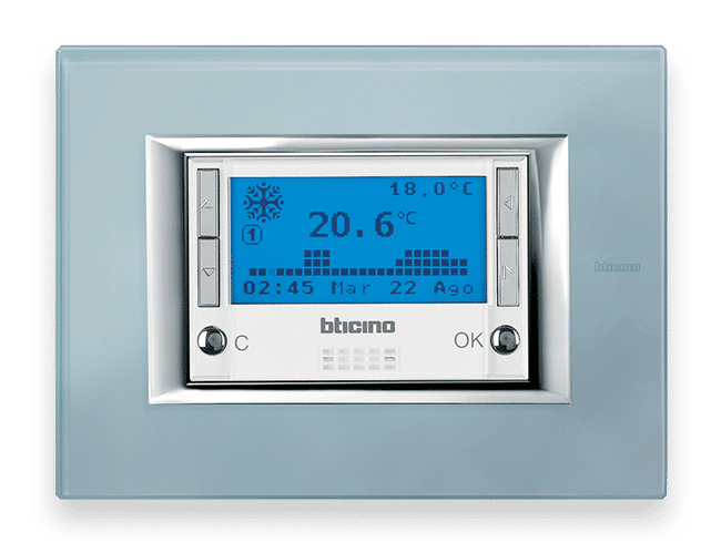 Cronotermostati digitali con display