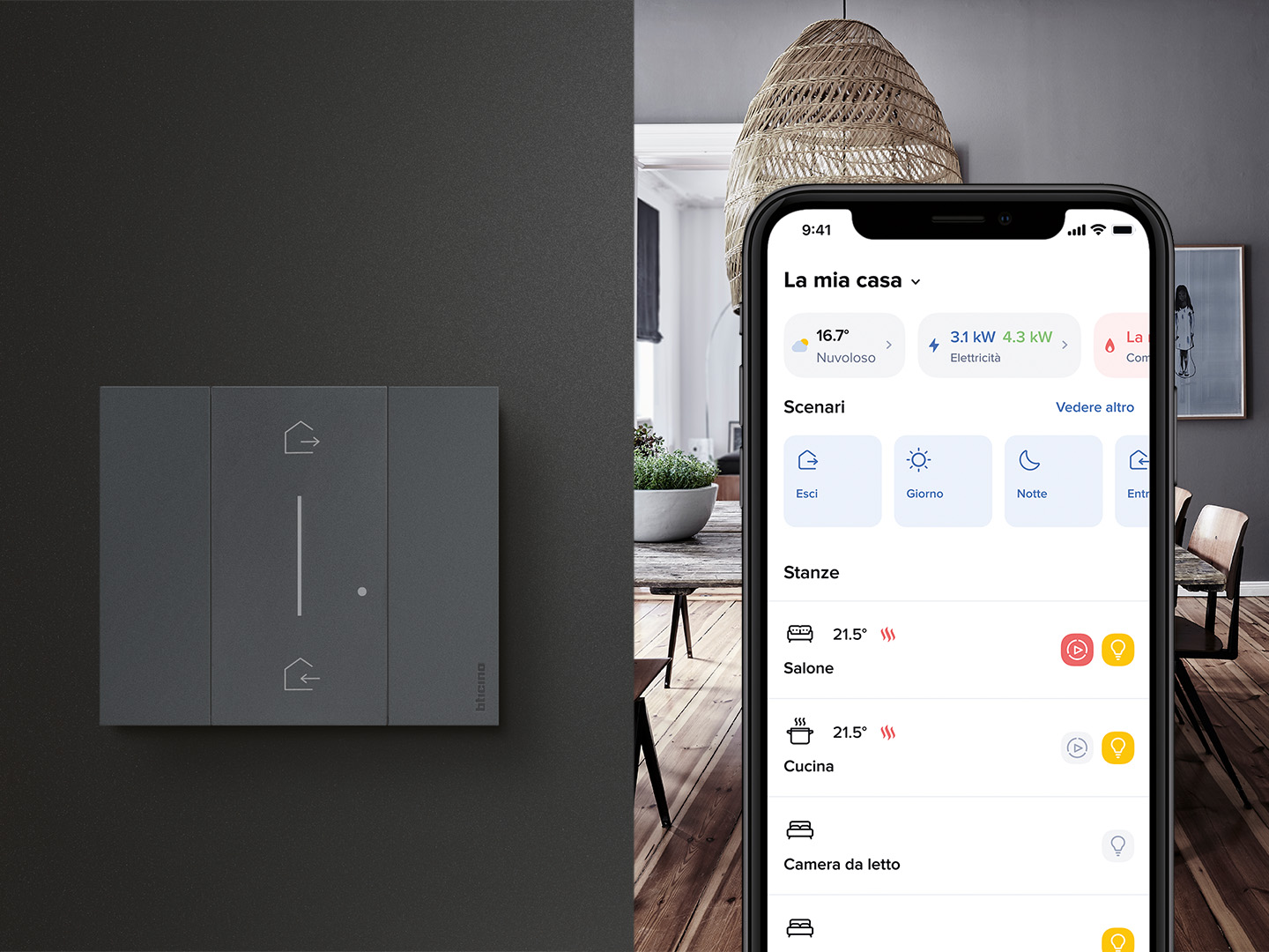 Impianto Smart Living NOW