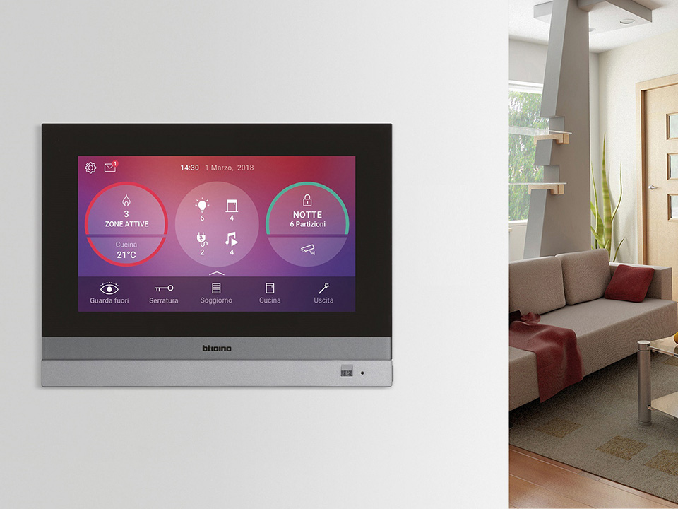 Touchscreen domotica