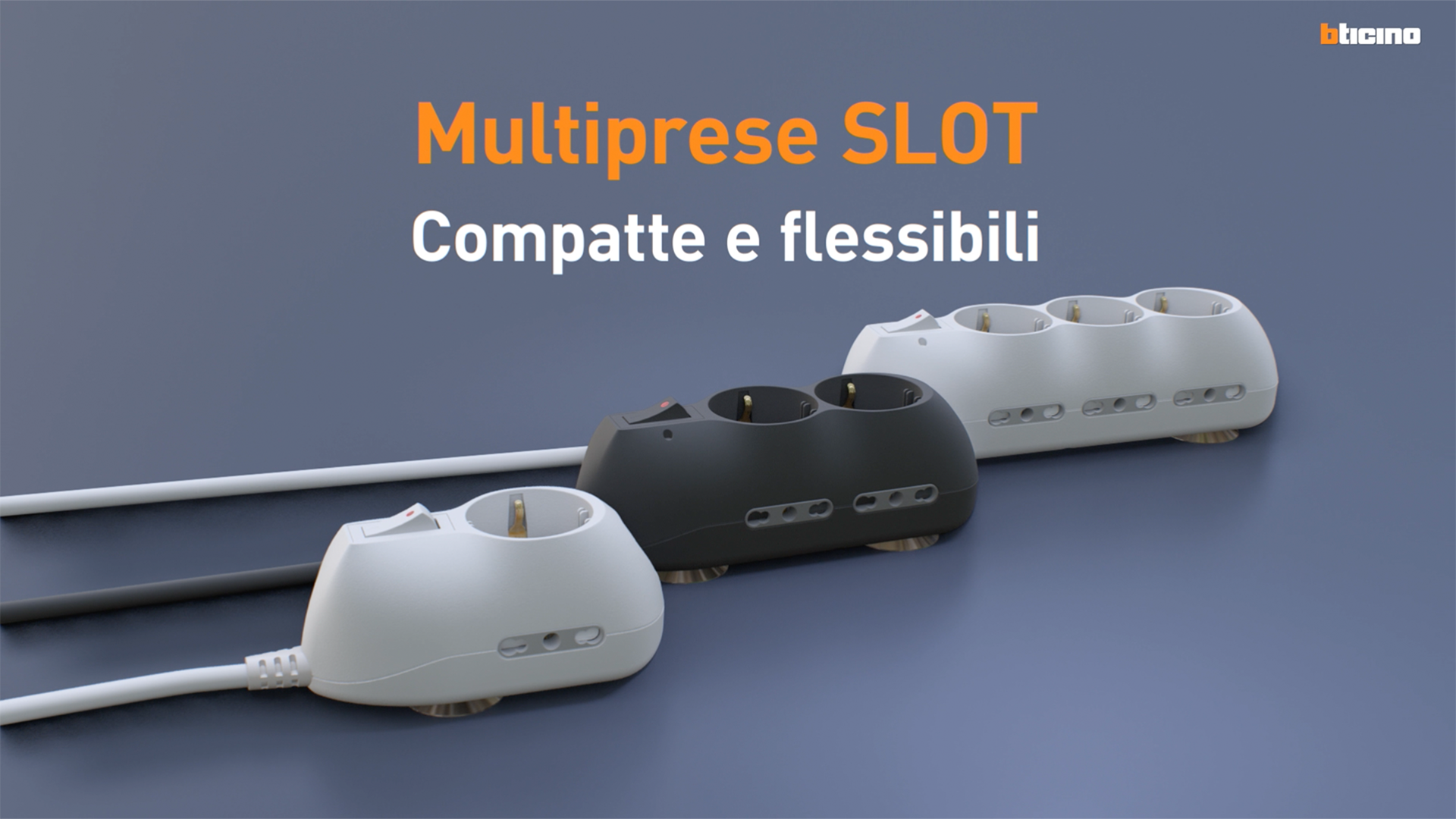 Multiprese SLOT compatte e flessibili