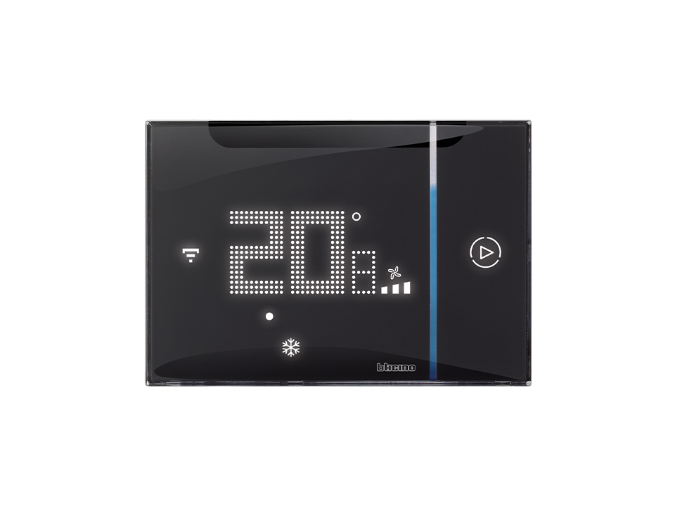 Termostato Smarther AC with Netatmo, nero