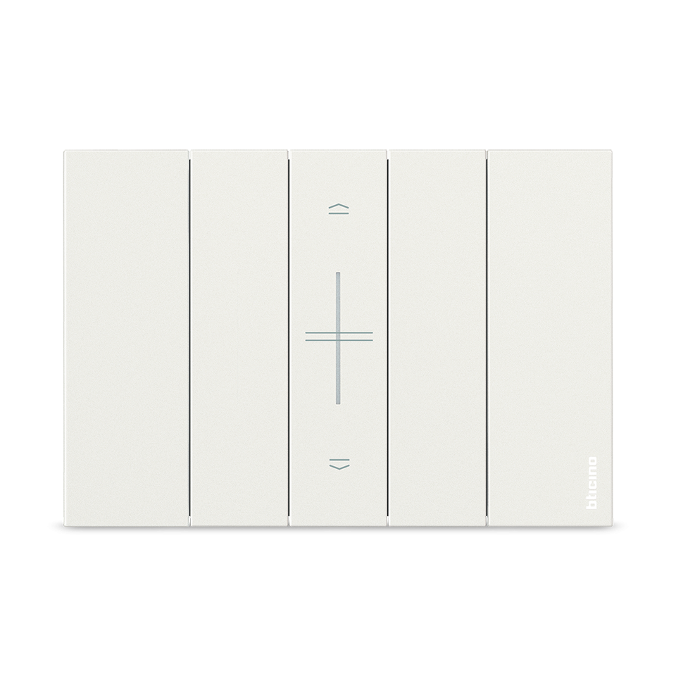 Comando domotico per tapparelle Living Now, bianco