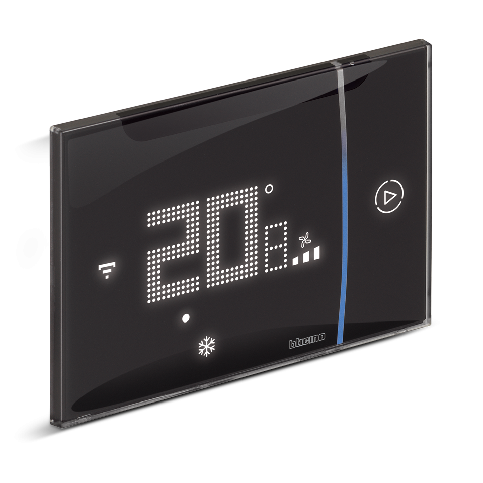Termostato Smarther AC with Netatmo, modello nero