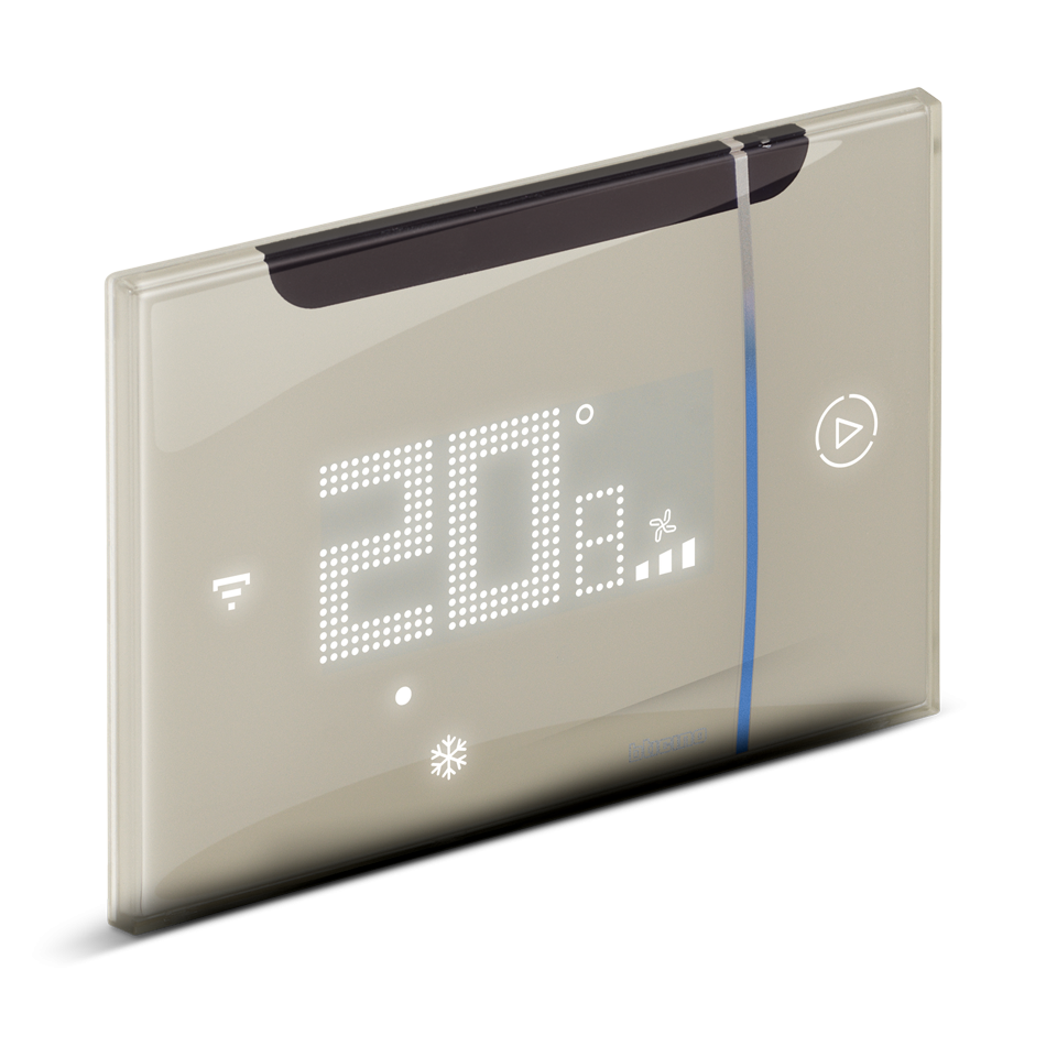 Termostato Smarther AC with Netatmo, modello sabbia