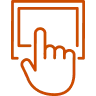 icona comando touchscreen